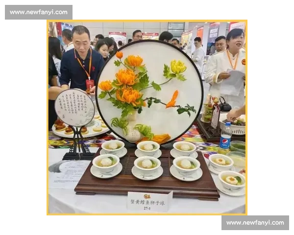 厨师比赛中的创意造型菜肴展示艺术与技术的完美结合